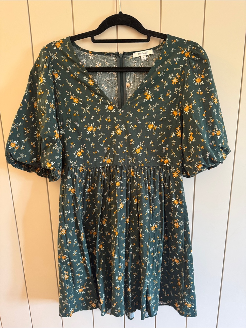 Madewell Floral Mini Dress